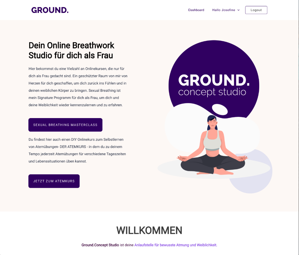 Ground Concept Studio Homepage Ground Concept Studio Homepage